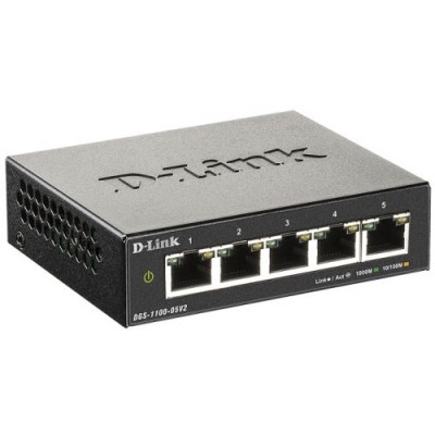 Коммутатор D-link DGS-1100-05V2/A1A Коммутатор D-link DGS-1100-05V2/A1A