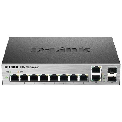 Коммутатор управляемый D-link DGS-1100-10/ME/A1A/A2A Коммутатор управляемый D-link DGS-1100-10/ME/A1A/A2A