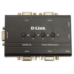 Переключатель KVM D-link DKVM-4U