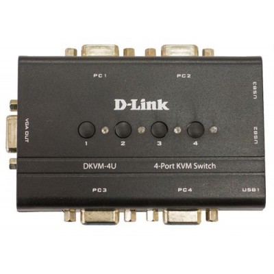 Переключатель KVM D-link DKVM-4U Переключатель KVM D-link DKVM-4U